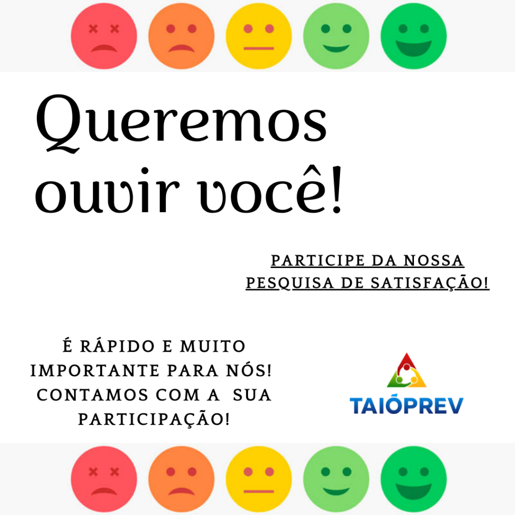 Pesquisa De SatisfaÇÃo Taió Prev